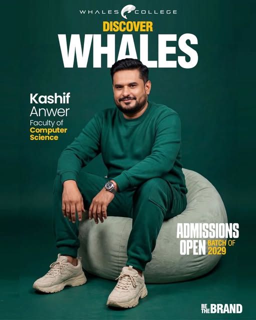 Kashif Anwer, Computer Science teacher at Whales College