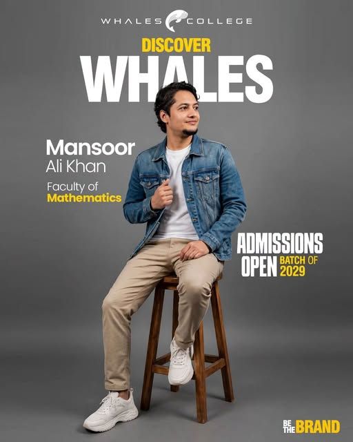 Mansoor Ali Khan, Mathematics teacher at Whales College
