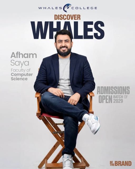 Afham Saya, Computer Science teacher at Whales College